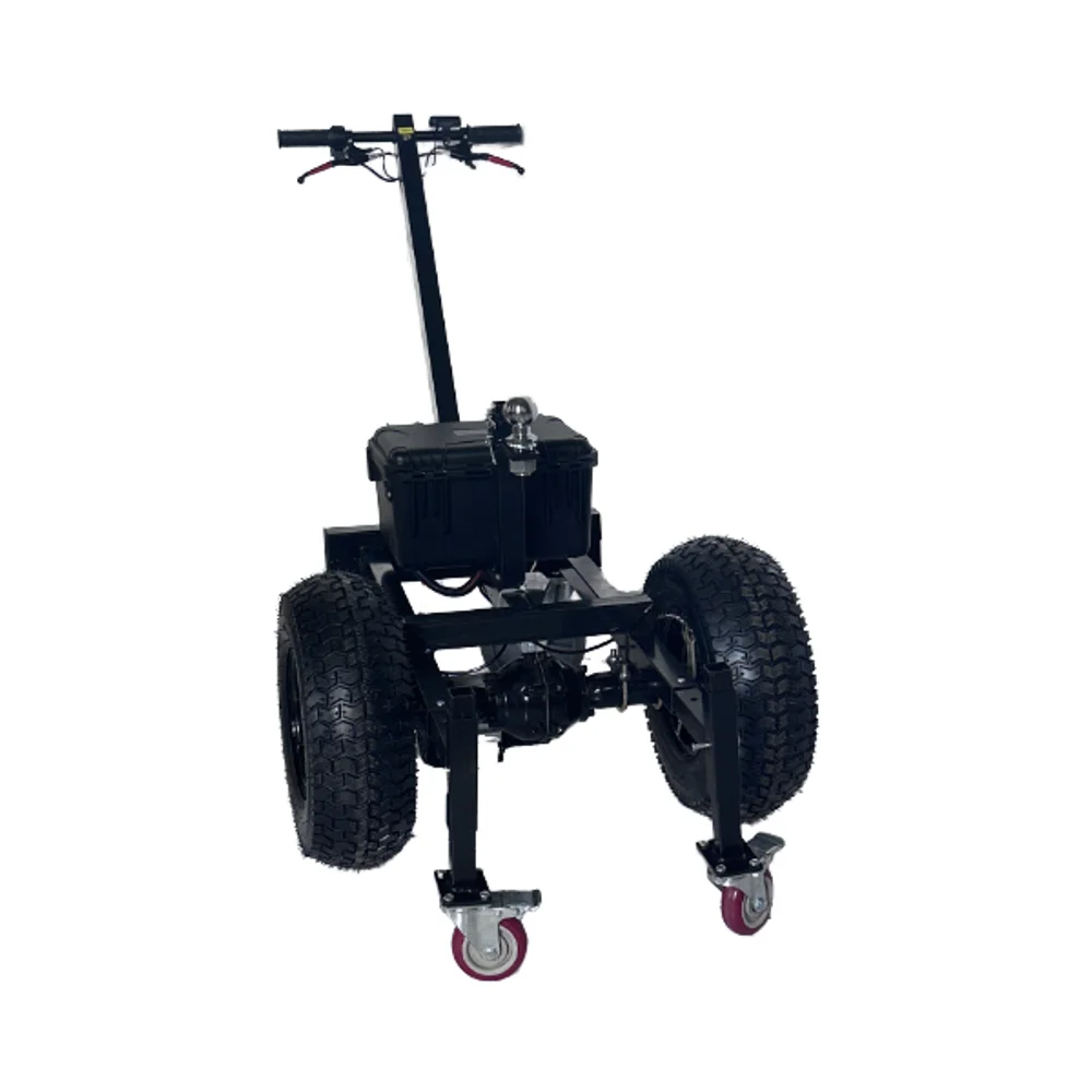 

Heavy- Electric Self-Propelled Steel Transport Mover Trailer Dolly Hitch Compatible Ball Attachment Car Trailers Equipment