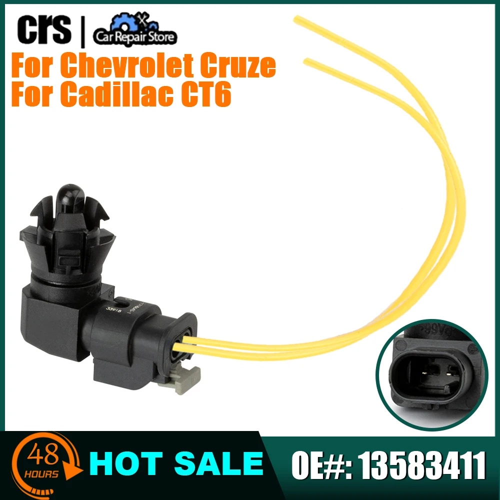 13583411เซ็นเซอร์วัดอุณหภูมิอากาศสำหรับ Chevrolet COLORADO Cruze สำหรับ GMC Acadia Sierra สำหรับ Cadillac Escalade CT6สำหรับ Buick