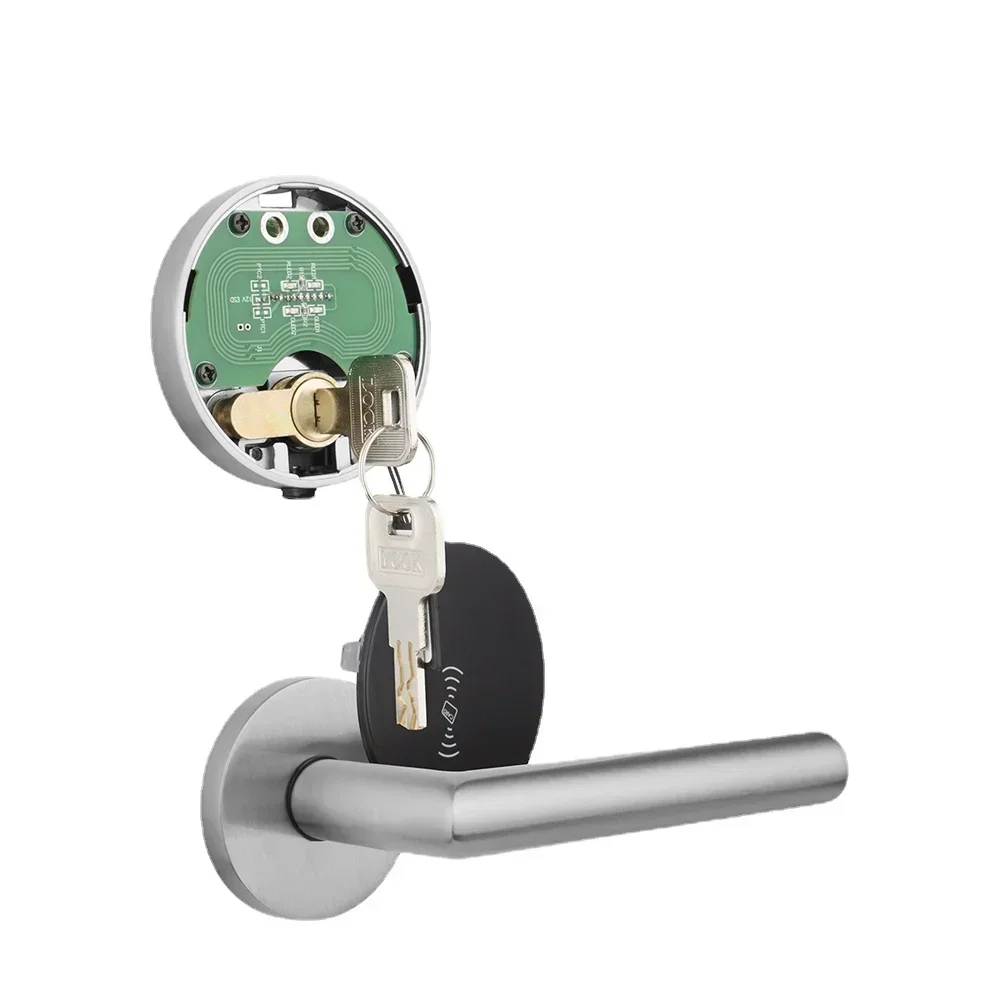 Hot SalesHigh Security Rfid Card Silver Smart Hotel Electronic Door Locks