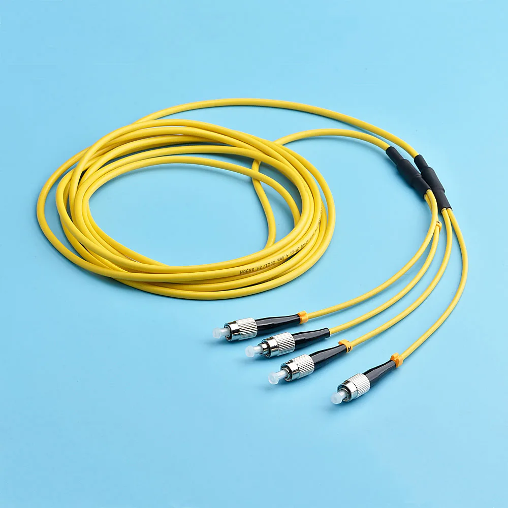 4M Double Core Optical Fiber Cable For Large Format Printer 2 Cores Fiber Patch Cord Inkjet Plotter Data Transfer Signal Wire