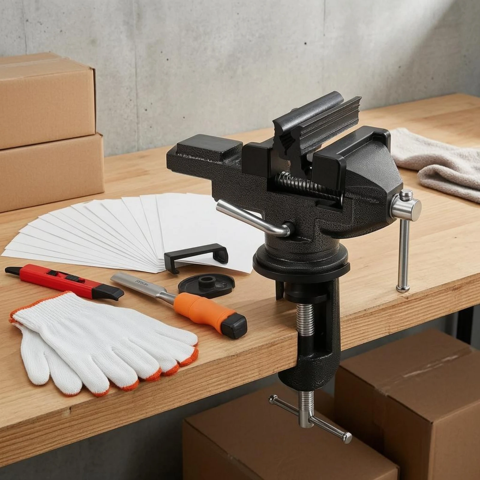 ゴルフクラブ修理用バイスキット 高耐久回転式ゴルフバイスキッ - Golf Equipment Kit のレビューと価格