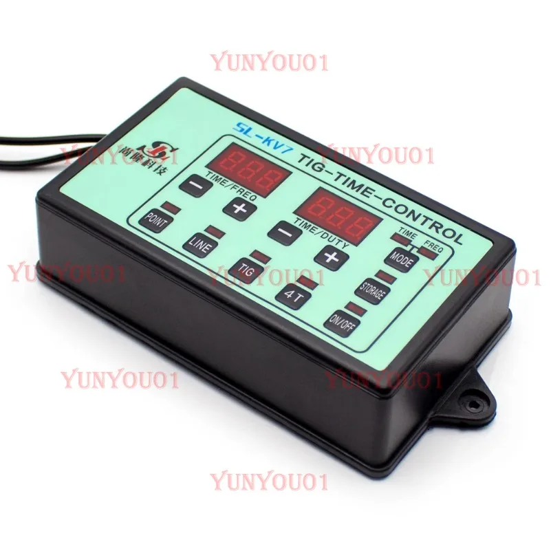 

Argon Arc Welding High Precision Time Pulse Controller DIY Stainless Steel Cold Welding Machine Modified Cold Welder SL-KV7