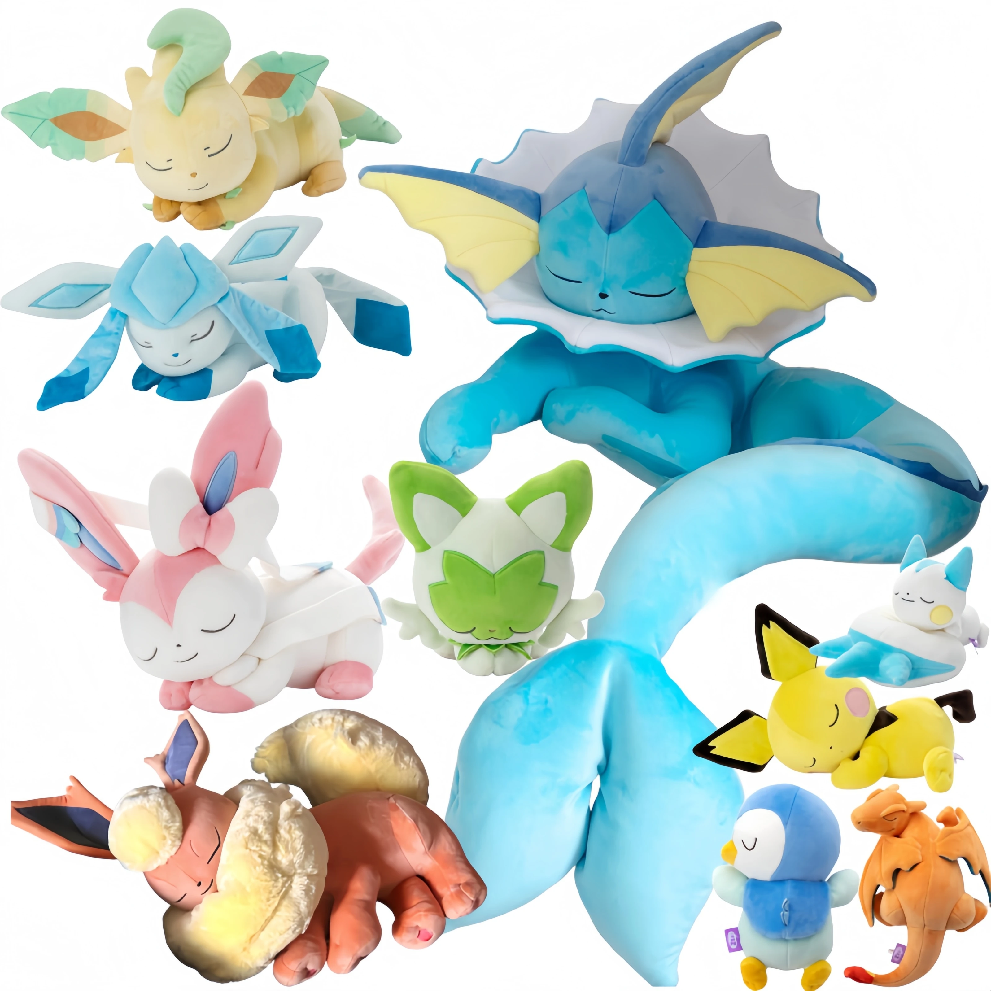 sleeping-pikachupokemon-vaporeon-flareon-plushgengar-sprigatito-pachirisu-stuffed-doll-charizard-peluche-toy-hobbies-xmas-gift