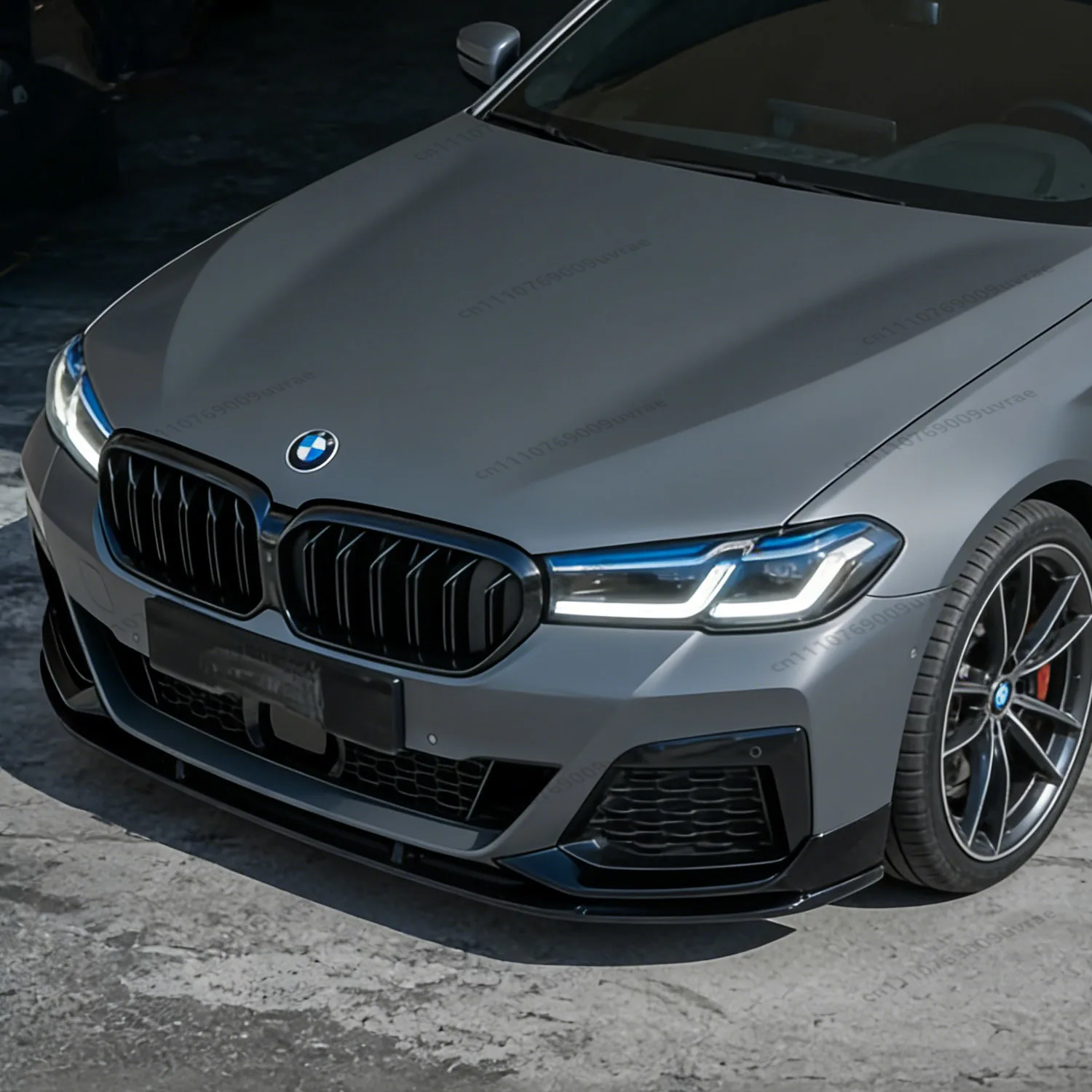 

MP Style Gloss Black Front Bumper Lip Spoiler Splitter Canards For Bmw G30 G31 530i 530d 530e 540i M550i M Sport 2017-2023