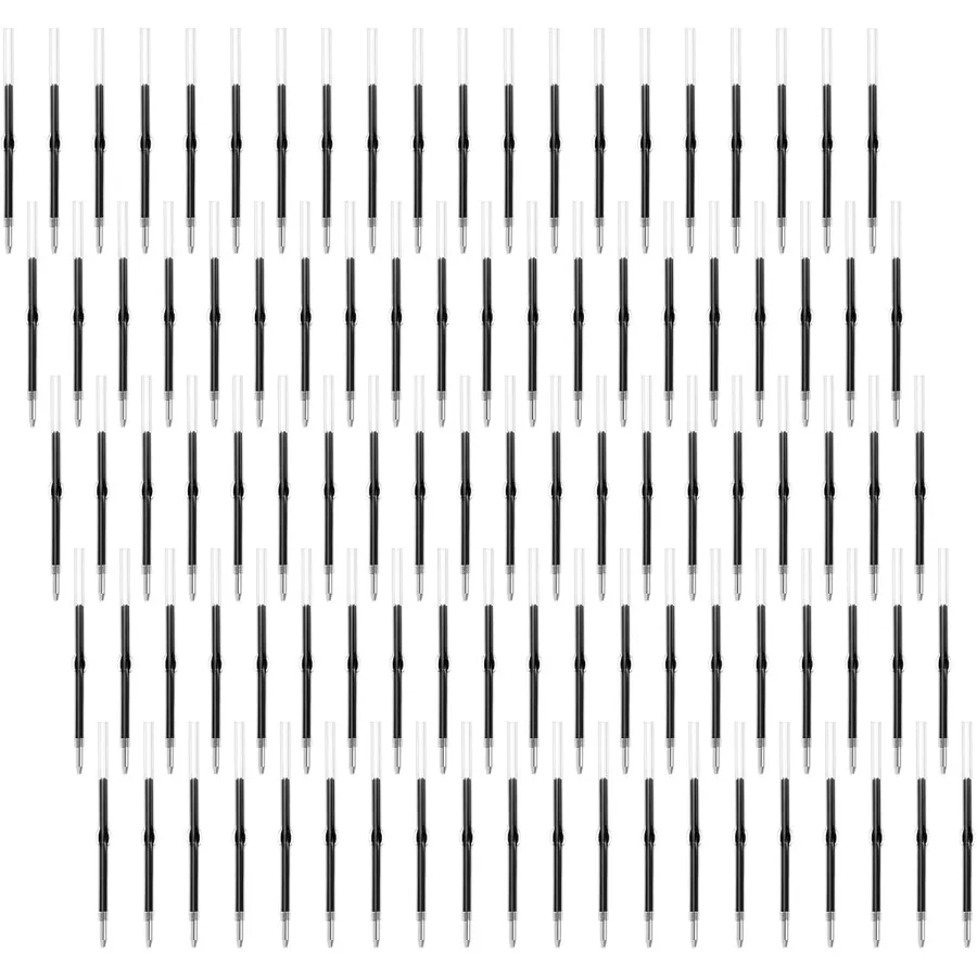 

100 шт., стержни для ручек из бисера, стержни для шариковых ручек, синие чернила 1,0 мм для пластиковых ручек с бусинами, подарок учителю, офиса, школы, Su