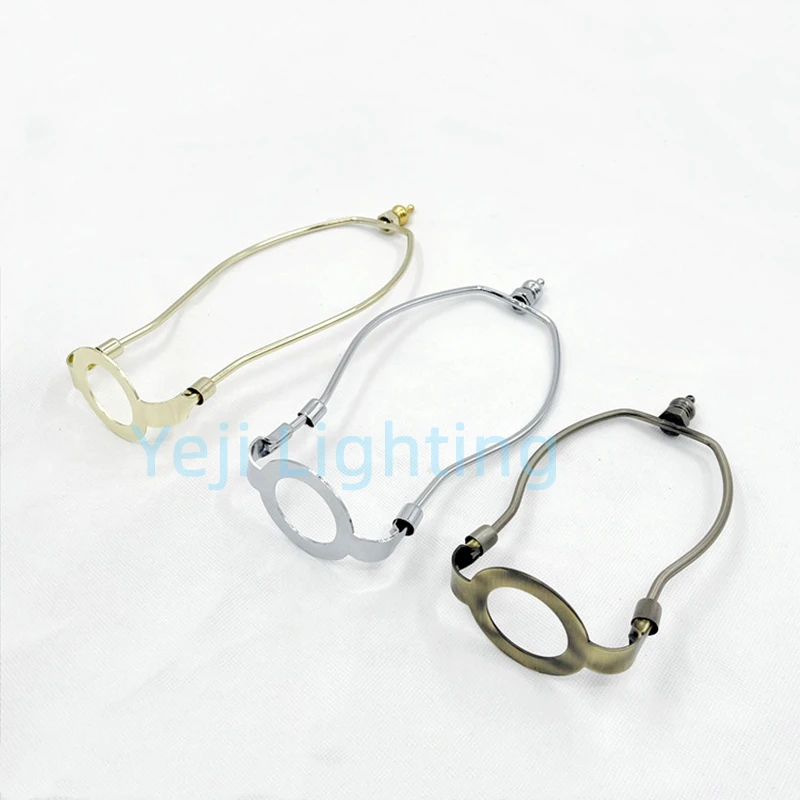 Desk Lamp Floor Lamp E27 Full Tooth Lamp Holder Bracket 41mm Horn Rack Harvard Lampshade Mounting Bracket Lighting Accessories