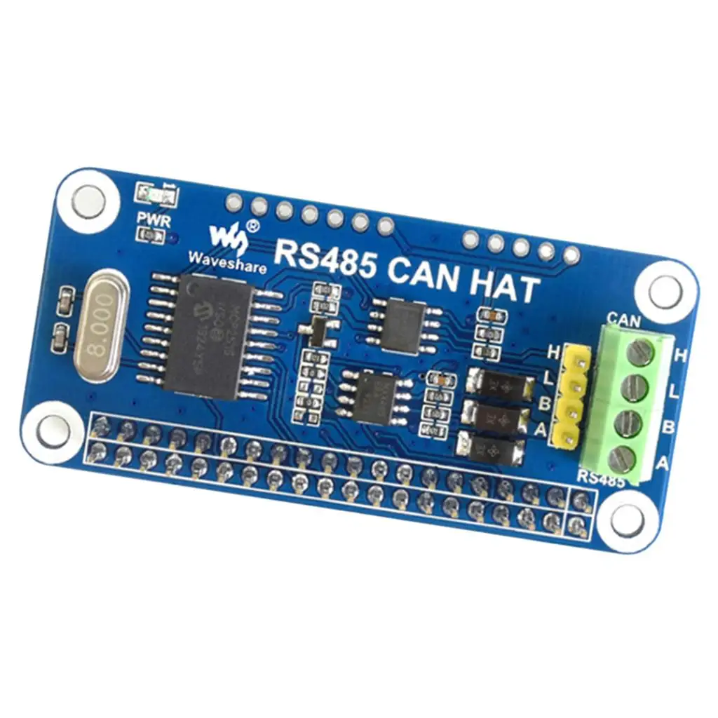 Extension Board UART Module with CAN Function Raspberry Pi Compatible Communication Board for Raspberry Pi 3B 4 Zero 2W Projects