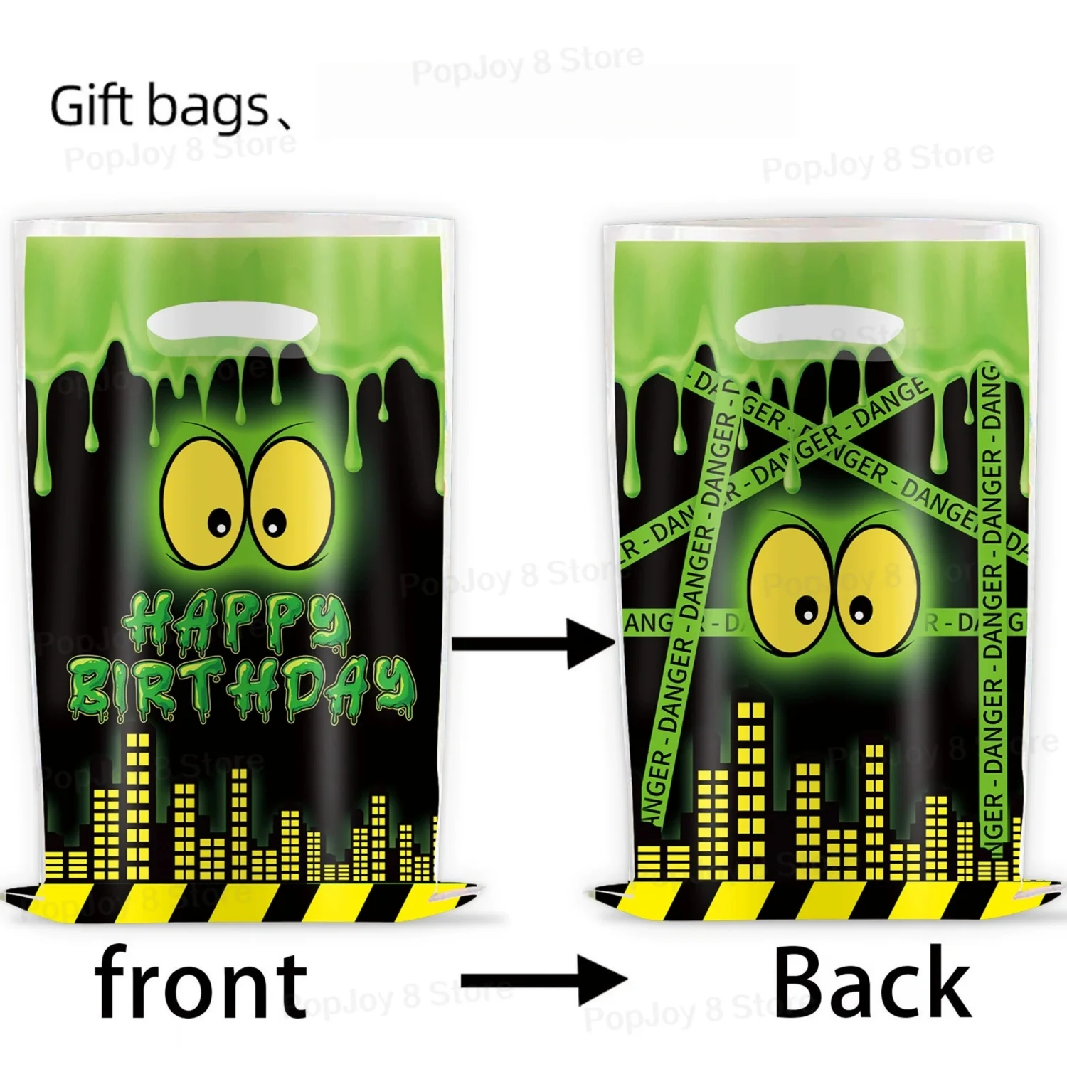 Ghostbusters Gift Bags Birthday Party Decoration Catch Ghost Goodie Bags Candy Bag Baby Shower Kids Favors Gifts Party Supplies