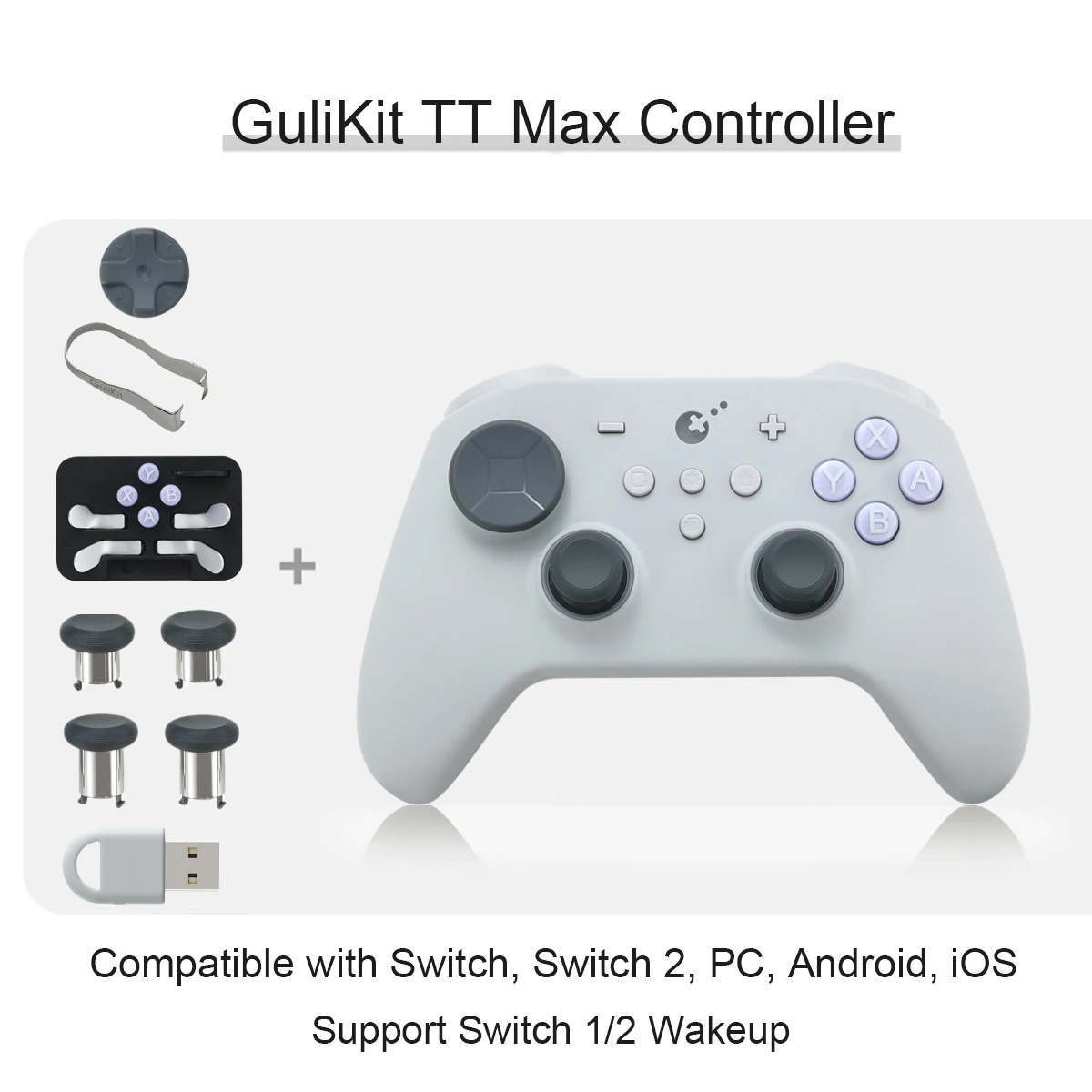GuliKit ゲームパッド TT max TMRスティック コントローラー レビュー】PS配置のコントローラー『Gulikit TT MAX』 | yoshives