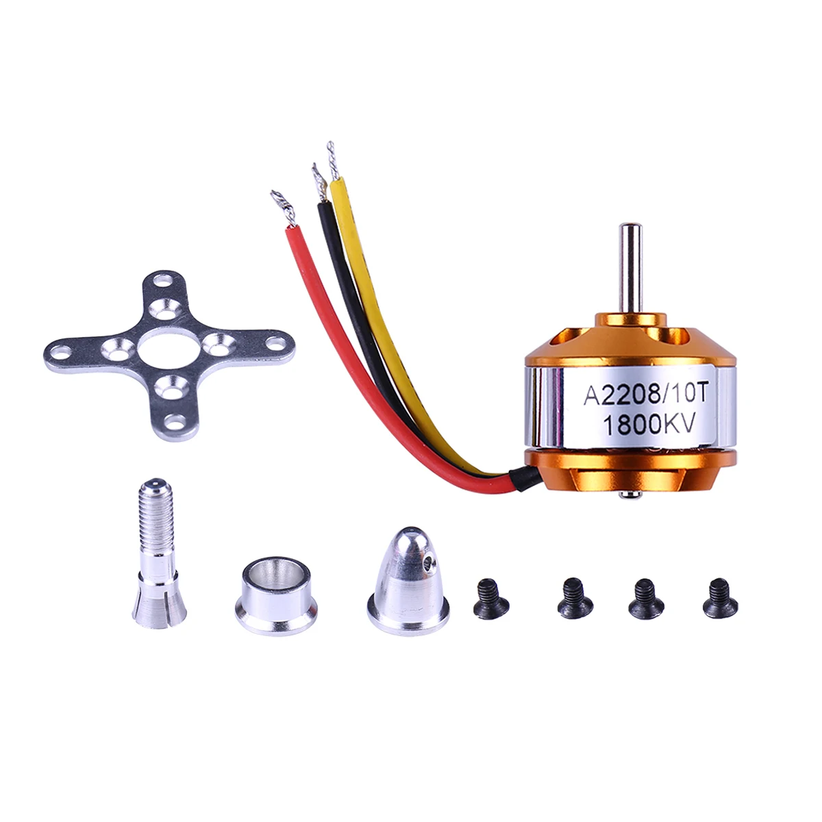 brushless motor A2208 2208 motor KV 1100 1400 1800 2600 brush less motor fixed wing airplane car boar model drone motor