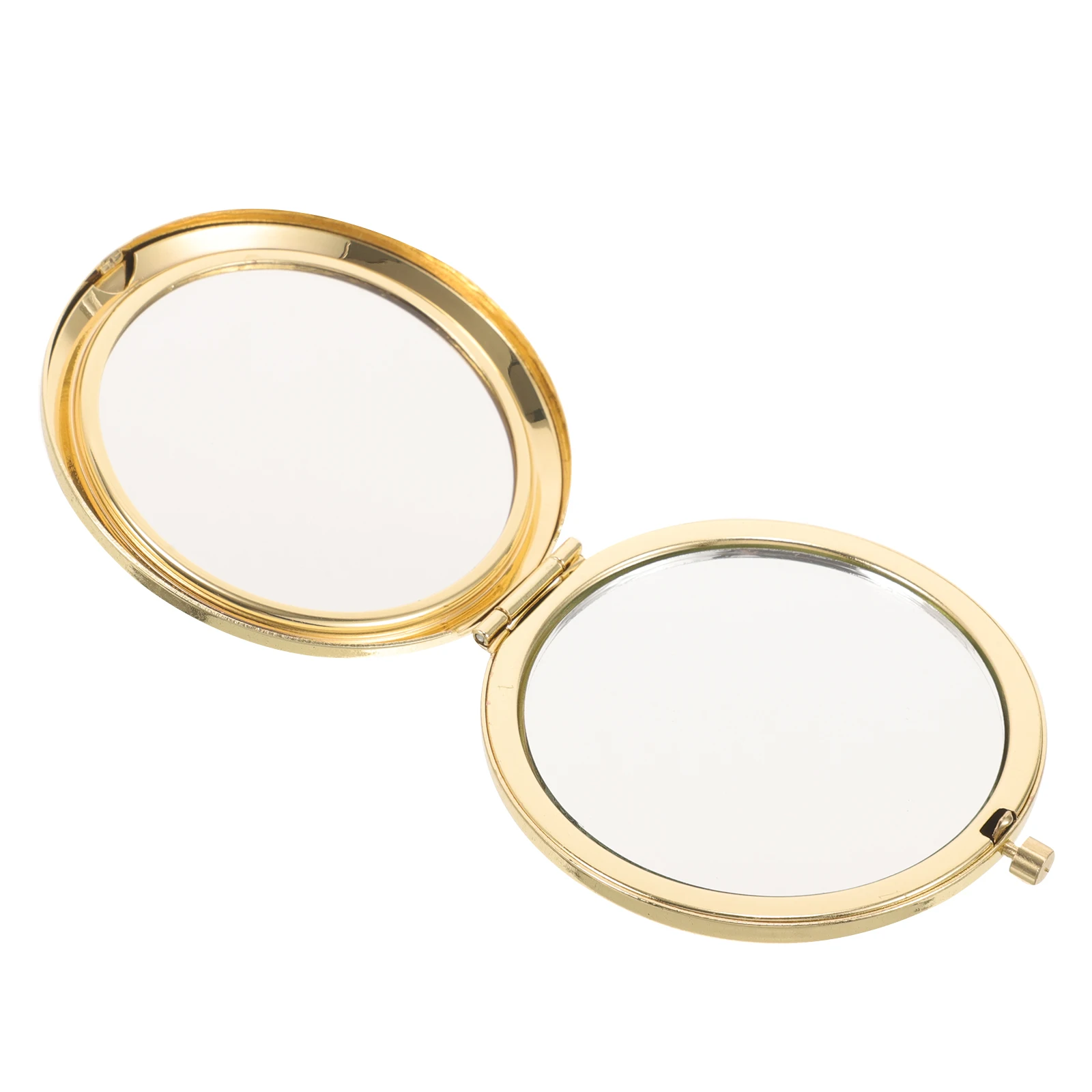 

Portable Makeup Mirror Compact Travel Size Personal Hand Mirror for Women Daily Touch Up on The Go Decorative Mirrors