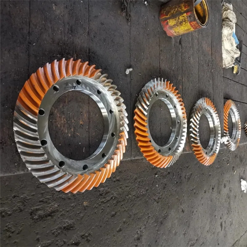 

Custom 45 Steel Spur Bevel Gear, Spiral Bevel Gear Crown Gear