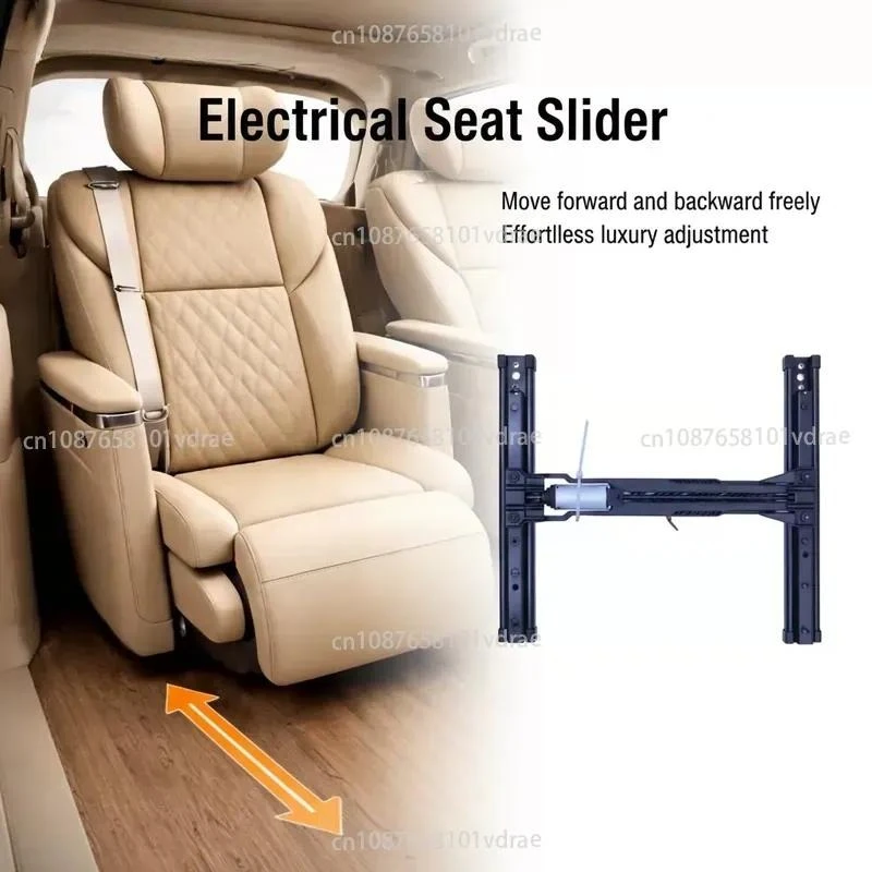 Car Seat Electric Slide Rail Two Forward and Backward Electric Seat Chassis Commercial Vehicle RV Electric Seat Modification