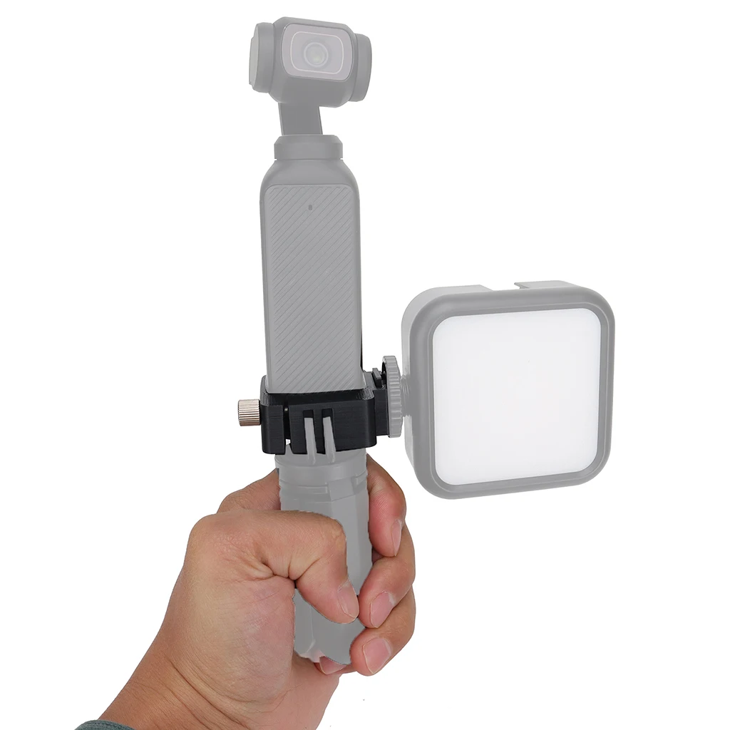 Erweiterungsadapter Schutzrahmen für Osmo Pocket 3 mit Kaltschuhhalterung für DJI Pocket 3 Gimbal Kamerahalterung Zubehör – Detail 7