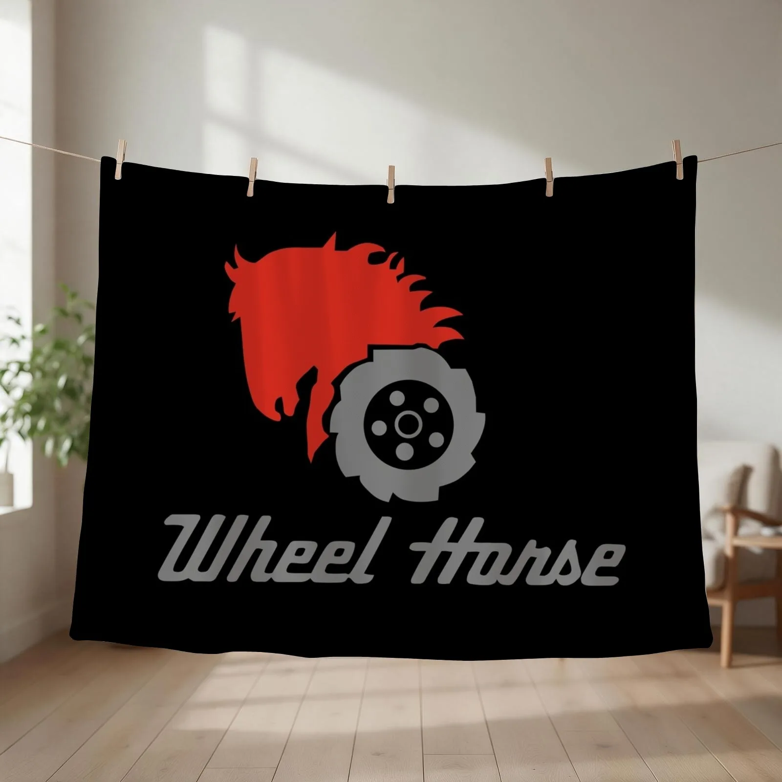 Wheel Legend Horse Throw Blanket for babies Thermals For Travel Thin Plaid Blankets