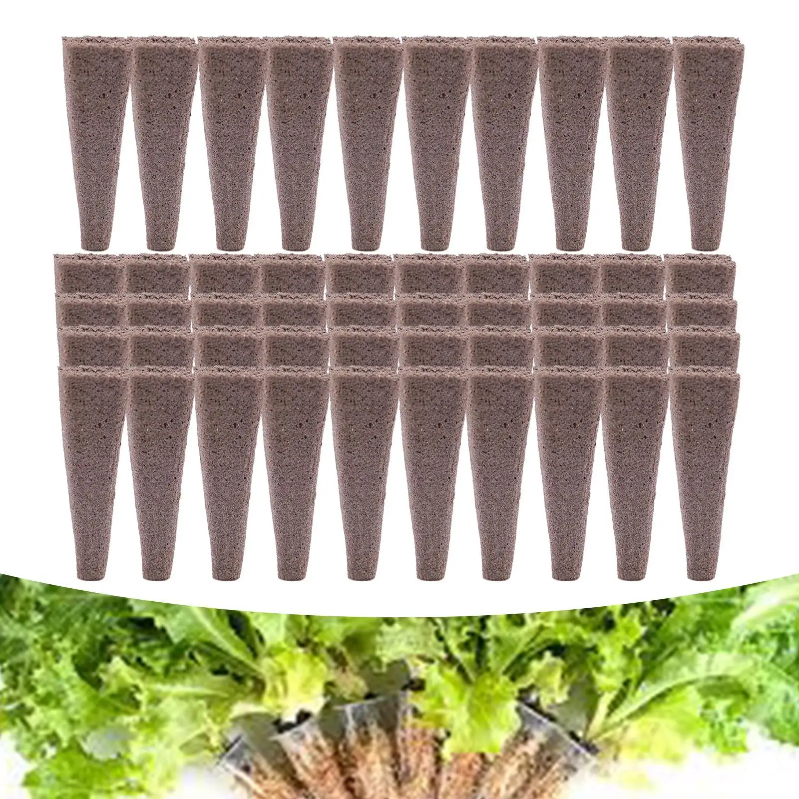 Seedlings Starter Sponges Suit for Hydroponics Indoor Garden Kit Root Support Pods Replacement Accessory