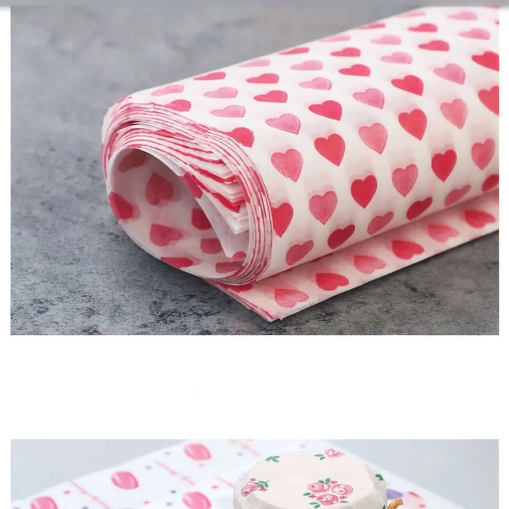 Greaseproof Wax Paper For Burger Sandwich Pastry Packaging Baking Accessories Non Stick Kitchen Supplies Food Wrap