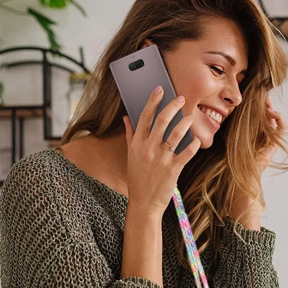 

Модный ремешок для телефона, красочный чехол для мобильного телефона, вешалка-цепочка для мобильного телефона, ремешок-цепочка, держатель, аксессуары для шнура N5A8