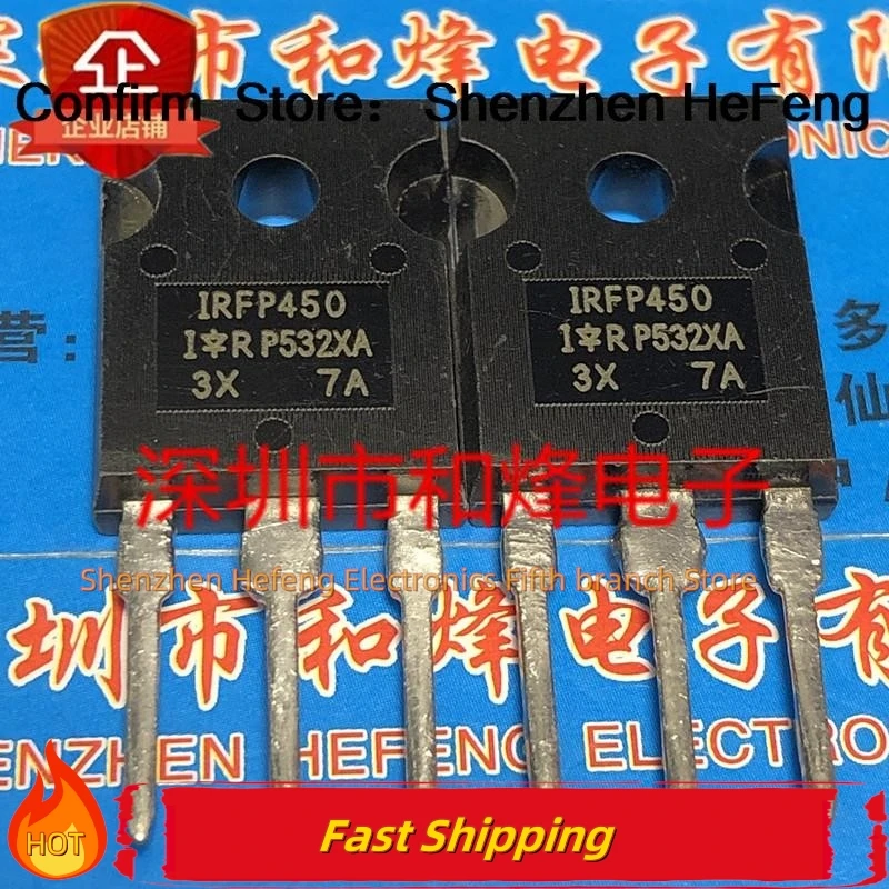 

10PCS/LOT IRFP450 TO-247 150V 14A Transistors Quality