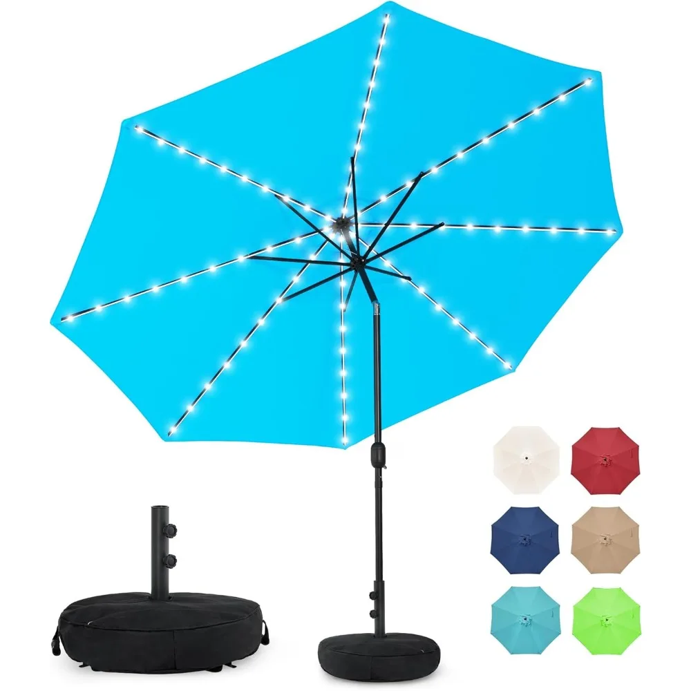 Solar 80 Led 9 Ft P…