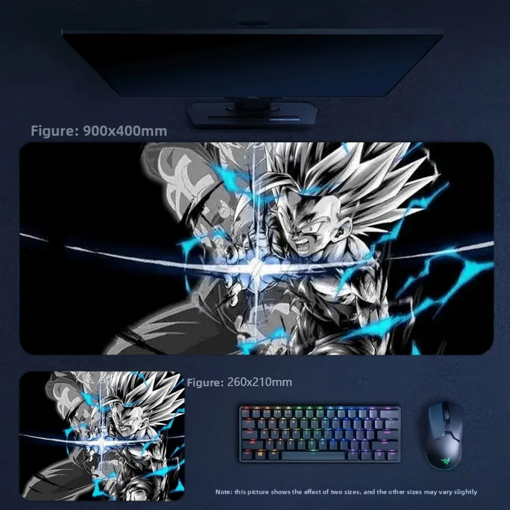High-quality Animation Dragon Ball Goku Series Non-slip and Dirt-resistant Leather Mouse Pad Office Small Size 21x26cm Mouse Pad