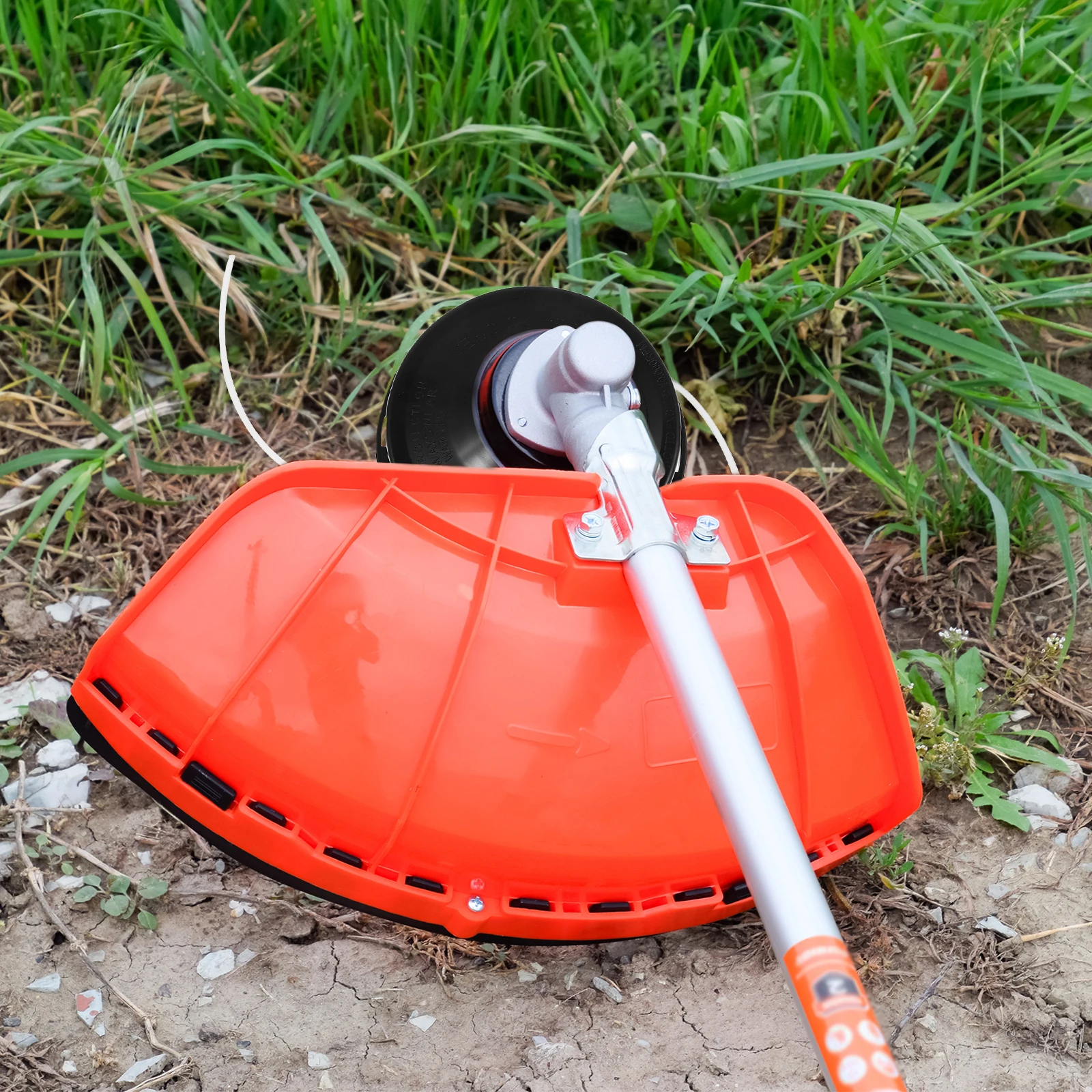 

3pcs Double Nylon Brush Cutter Head 11.5cm 2.4mm Rope 3m M10x1.25 Thread Grass Trimmer Lawn Mower Replacement Gardening Tools