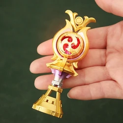 Genshin Impact Game Peripherals Beelzeb Electro Gnosis 9cm Kawaii Anime Figurine Anime Colectibles Glitter Weapo Kids Gift Toy