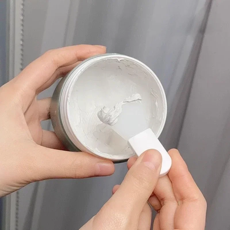 3Pc Spazzola per maschera facciale in silicone Crema per il viso e gli occhi Maschera di fango Applicatore Raschietto Spazzole per la pulizia del viso Strumenti portatili per la cura della pelle da viaggio