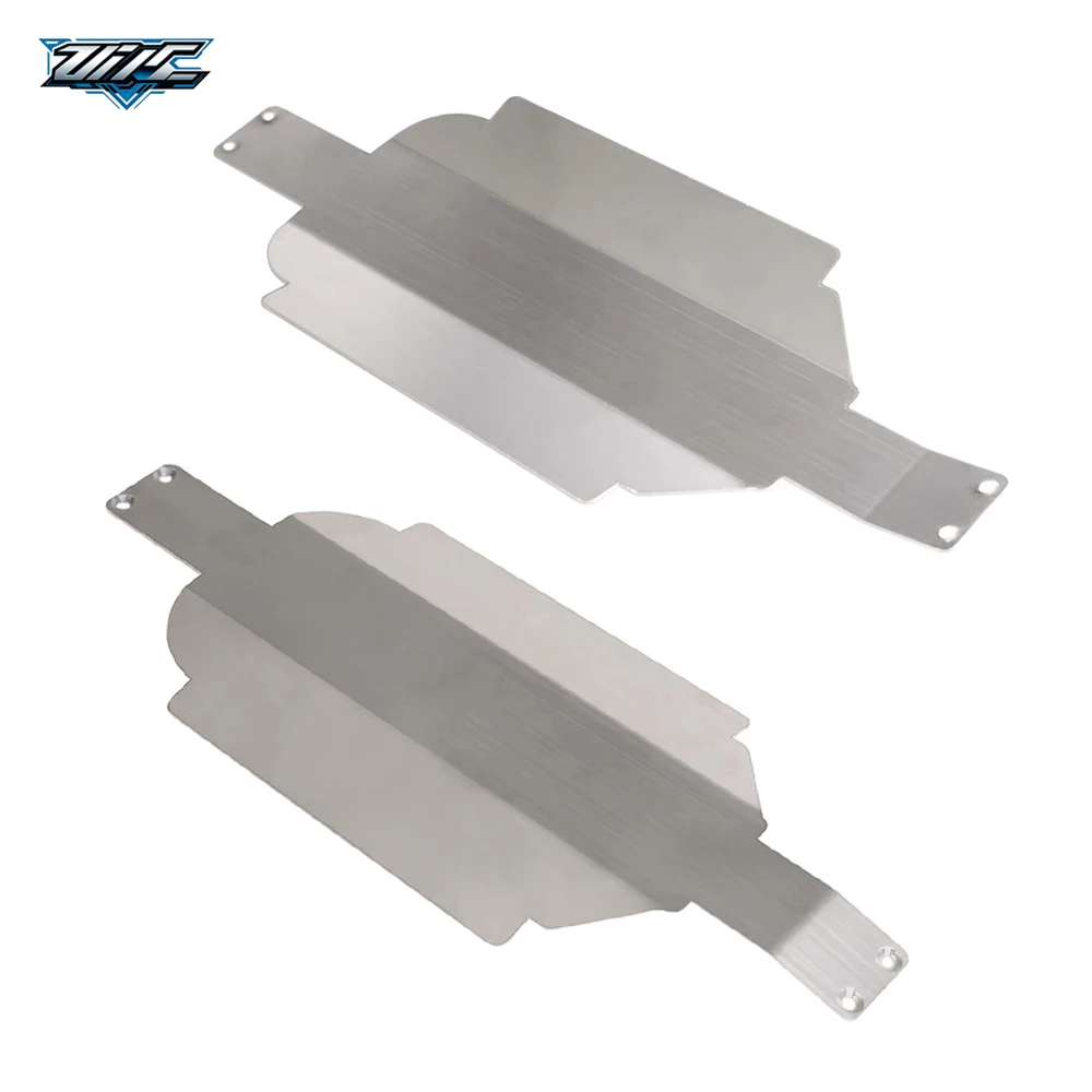 Stainless Steel Chassis Armor Skid Plate,1/16 Gearbox Protector For SCY 16101 16102 16103 Pro RC Car Upgrade Parts