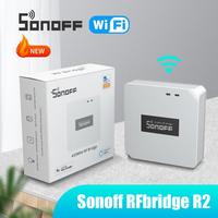 SONOFF RF Bridge R2 433MHz RF Wi-Fi Wireless Gateway Smart Scene Home Security Support DW2-RF PIR3-RF Sensor via eWeLink Alexa