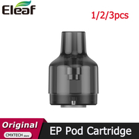 1/2/3pcs Original Eleaf EP Pod Cartridge Empty 5ml Fit for Electronic Cigarette EP Coil iJust AIO Pro/iStick i75 MOD Kit Vape