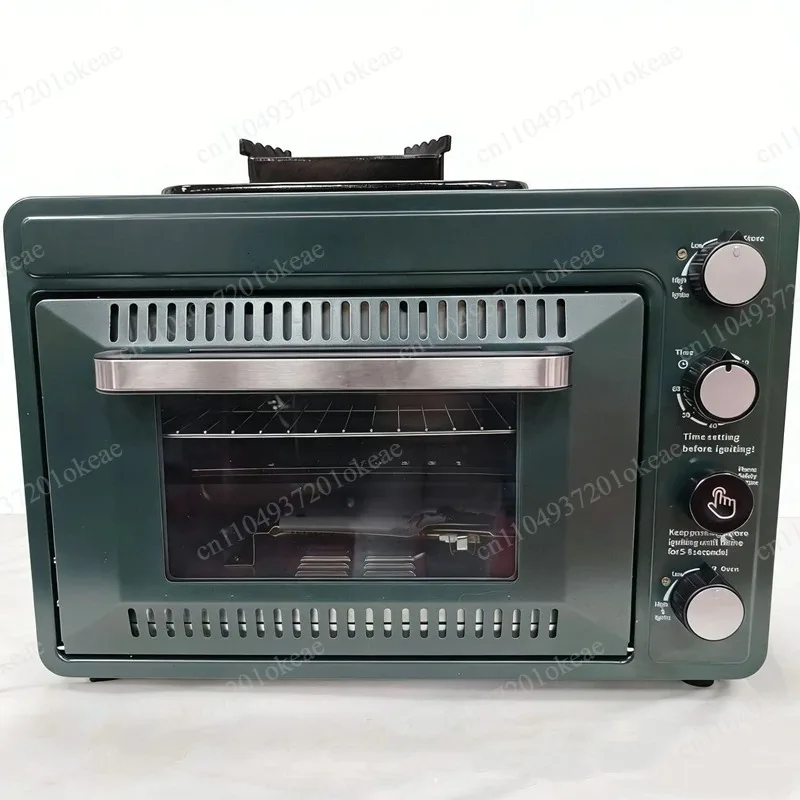 Outdoor multi-purpose oven and grill, large-capacity baking, small portable household pot cooker