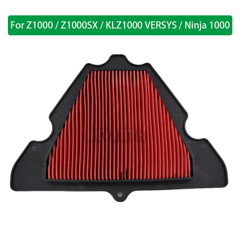 Motorcycle Air Filter Intake Cleaner For Kawasaki Z1000 2010-2019 Ninja Versys 1000 KLZ1000 Z1000SX 2011-2015 Engine Air Filter