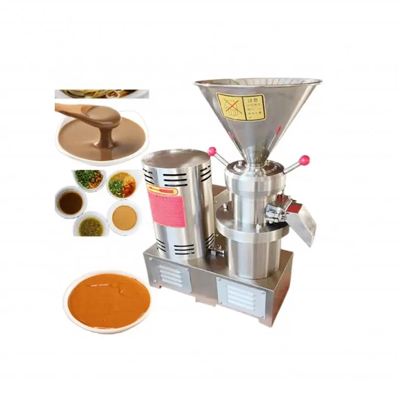 Industrial Electric Coffee Bean Grinder and Nut Milk Processing Plant for Peanut Butter Making Tiger Nuts Almond Milk