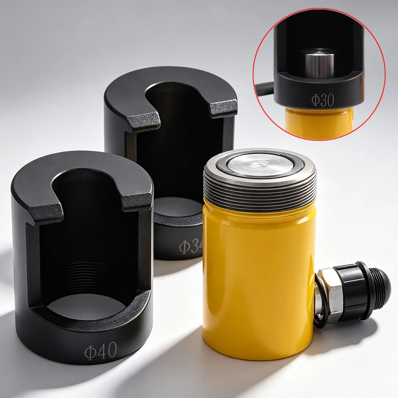 Heavy Duty Ball Head Puller Hydraulic Extractor, Automotive Tool for Truck Steering Rod Ball Joint Separation