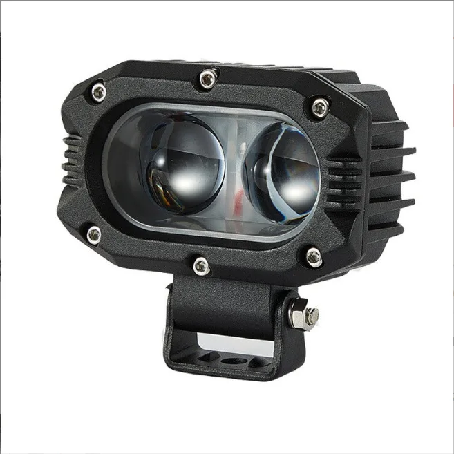 20W Motorcycle Spotlight 4D Laser Beam Off-Road Fog Light Electric Vehicle Modification Street Lamp Car Work Light