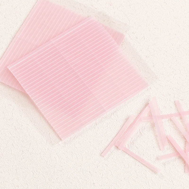 Double Eyelid Sticker Fiber Glue Strip Beauty Eye Sticker Invisible Transparent Elongated Double-sided Double Eyelid Sticker