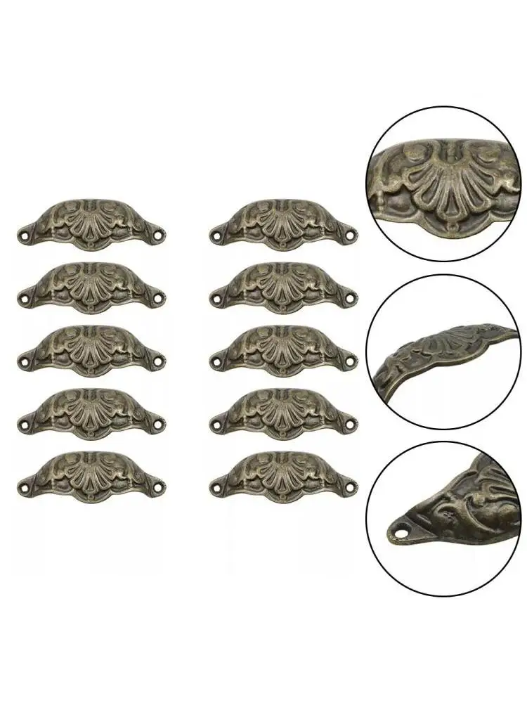 Tasse de Foy cassée avec finition en laiton antique, petite nervure, conception exquise, installation facile, degré d'usure, remplacement