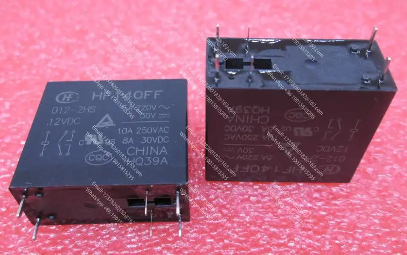 

Новое реле HF140FF0122Hs JZX140F 0122HS 12VDC DC12V DIP6 20 шт./лот