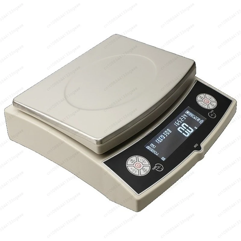 

Industrial Heavy Duty Table Scale 50kg x 0.1g, Large Platform Digital Bench Scale for Warehouse, Factory, Shipping