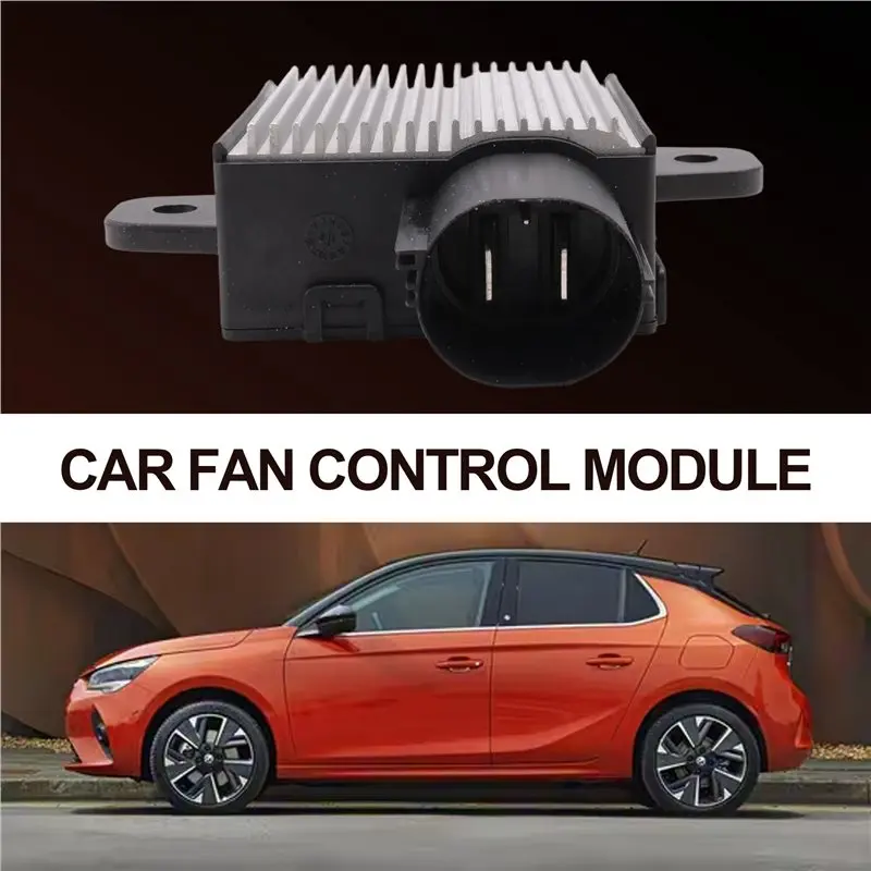 A20K-Car Fan Control Module 39021773 For Vauxhall Corsa E For Engine Cooling Replacement Installation - view 5