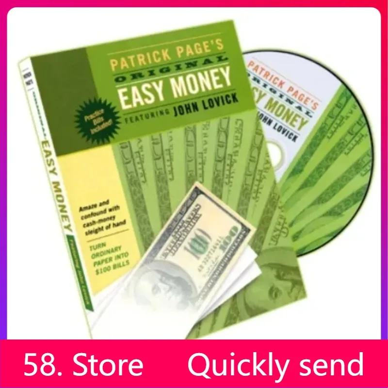 

Новые легкие деньги 2025 года от Патрика Пейджера и Джона Лоука — Волшебные трюки (58, загрузка в магазине)