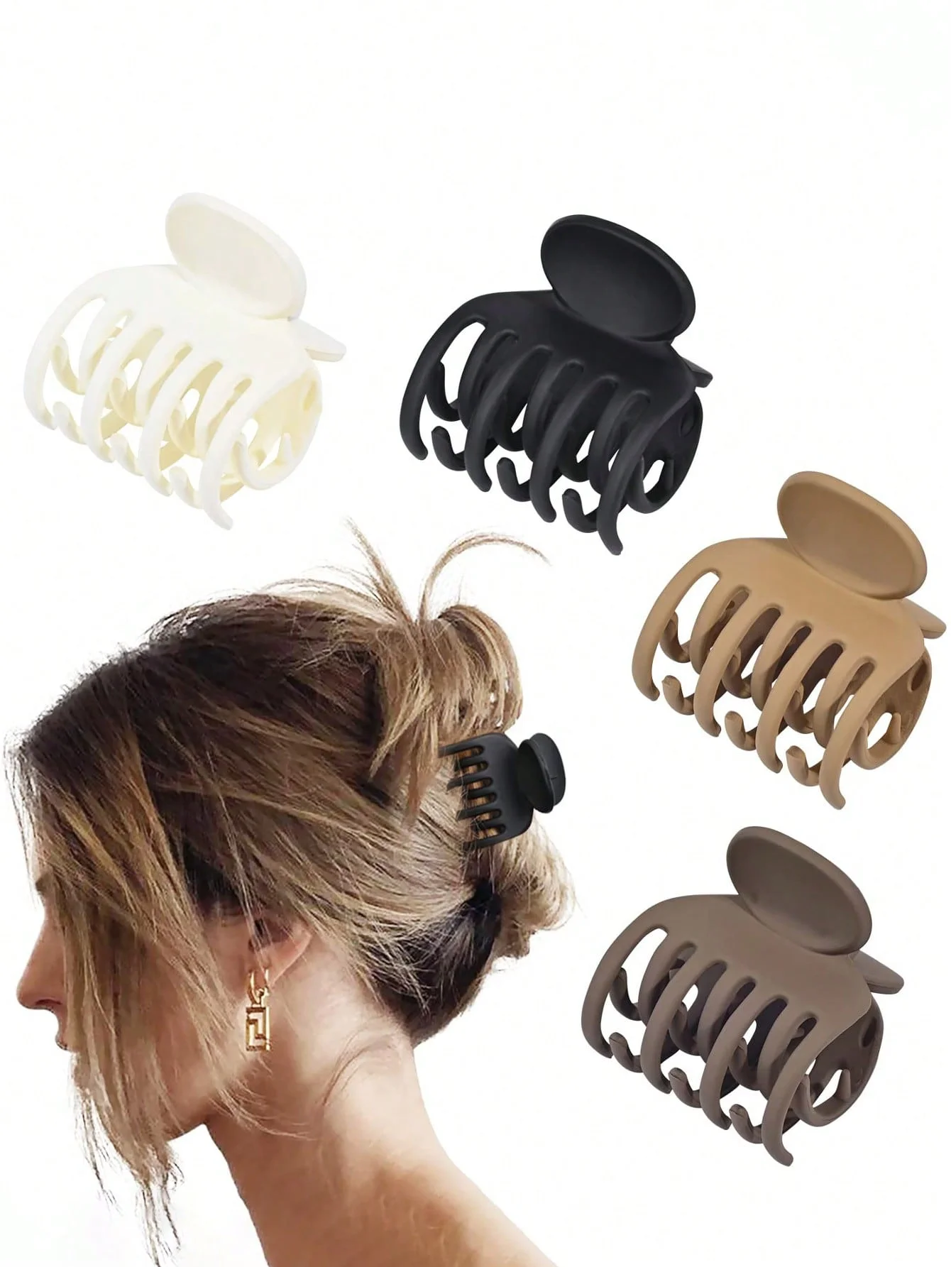 4Pcs Small Hair Cla…