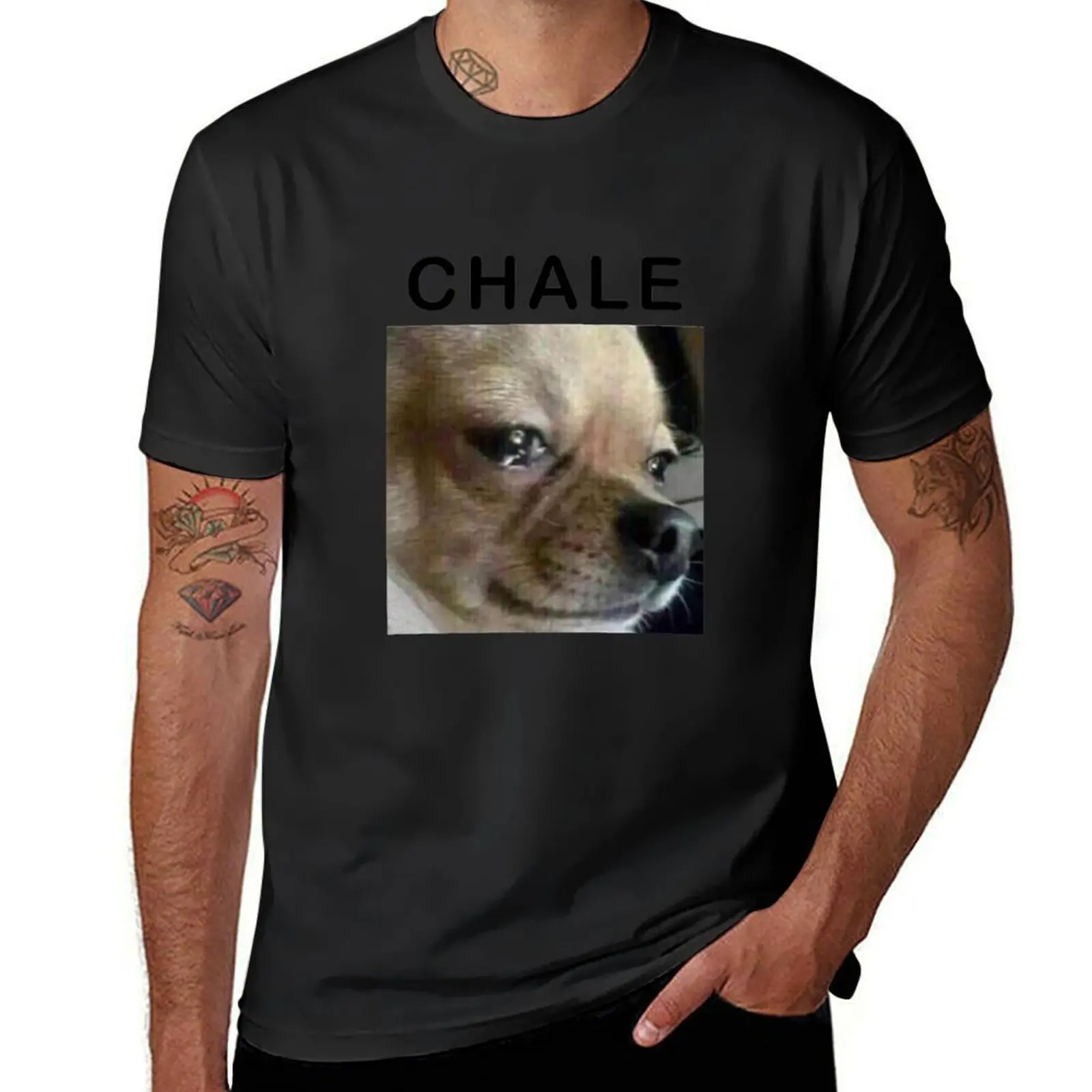 

Chihuahua Chale T-Shirt plus size tops customizeds plain men graphic t shirts