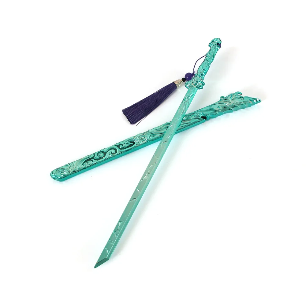 30cm Kylin Zhang Cloud - Interspersed Shadow Naraka: Bladepoint  Sword Alloy Game Peripheral Anime Manga Collection Gift Toy Boy