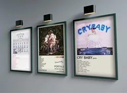 Pop Music Album PORTALS Picture American Singer Melanie Martinez Posters For Room Canvas Painting Aesthetic Art Home Wall Decor