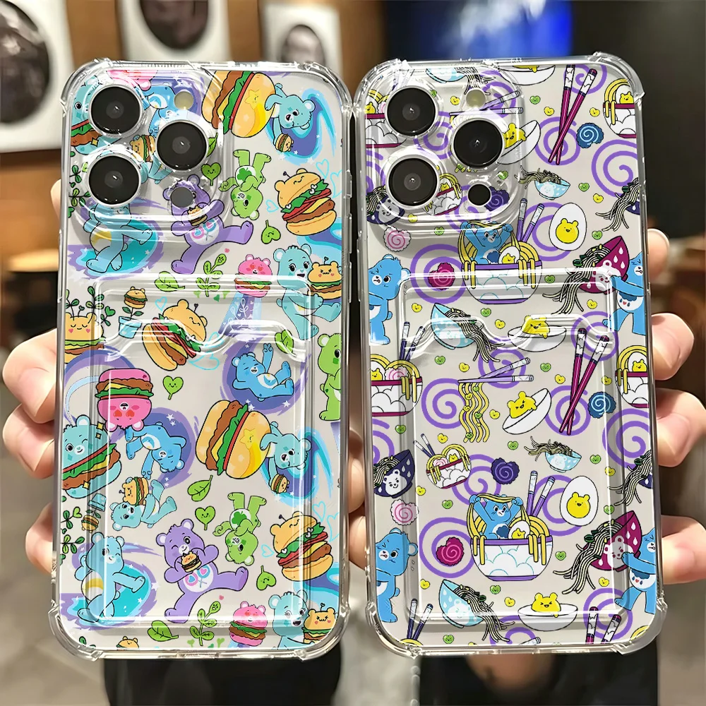 Hot Game Cute RAINBOWS Card Hold Case For Samsung Galaxy A17 A07 A56 A36 A26 A55 A35 A05 A24 A14 A54 A15 A25 A34 A23 4G 5G Cover