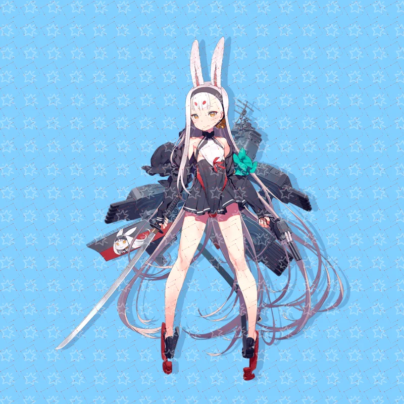 Azur Lane GAME 15CM Double Sided Printed Acrylic Stand with Base Cartoon Figure Desk Decor Souvenir Keychain
