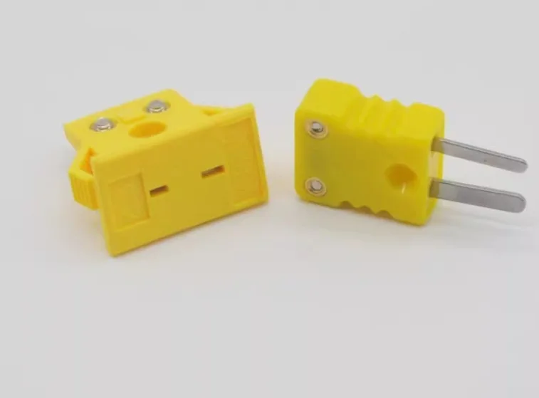 1set K-Type Thermocouple Plug Socket | High-Precision K-Type Connector for Reliable Temperature Measurement