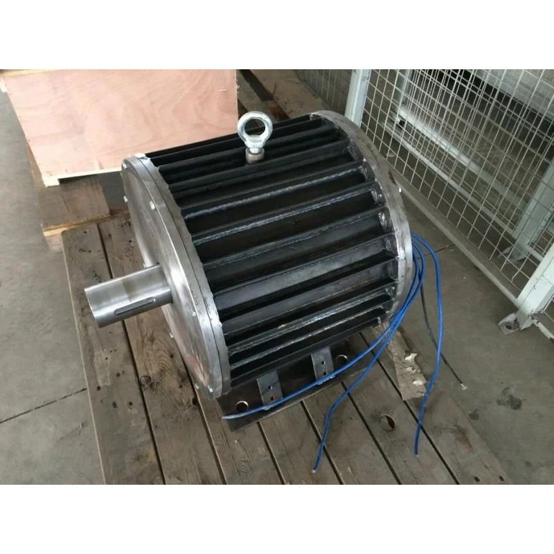 Permanent Magnet Copper High Efficiency Electricity App / RPM Low Torque  Windmill Generator